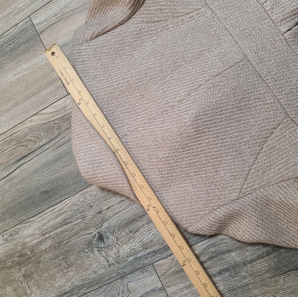 Gold Shimmer Pea Coat - Picture 7 of 9